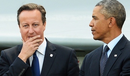 Cameron con Obama