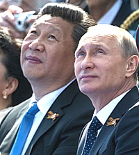 Putin con Xi-Jinping