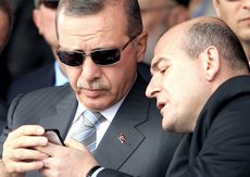 Suleyman Soylu con Erdogan