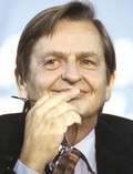 Il leader socialista svedese Olof Palme