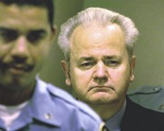 Milosevic nel carcere di Scheveningen