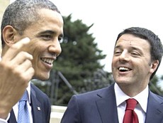 Obama e Renzi