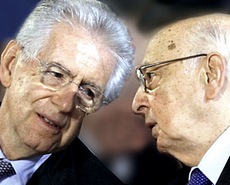 Monti e Napolitano