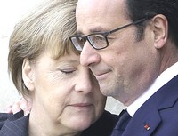 Merkel e Hollande