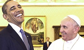 Obama e Bergoglio