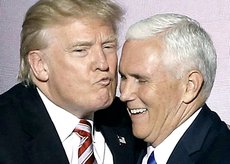 Trump con Pence