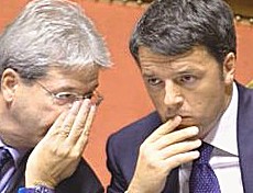 Gentiloni e Renzi