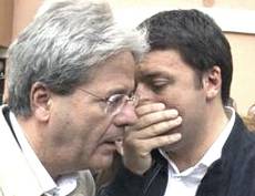 Renzi con Gentiloni