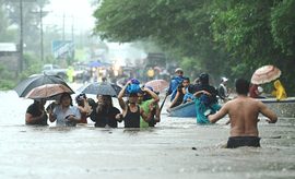 San Salvador, alluvione