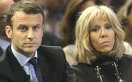 Emmanuel Macron e Brigitte Trogneux