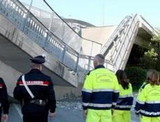 Il crollo del viadotto a Fossano, Cuneo