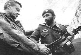 Brzezinski con il giovane Bin Laden