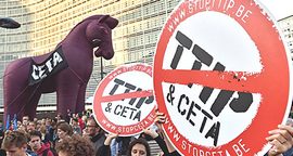 Proteste contro Ttip e Ceta