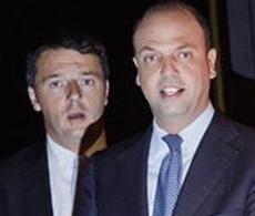 Renzi e Alfano