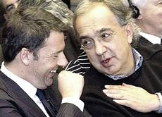 Renzi e Marchionne