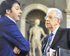 Renzi e Monti