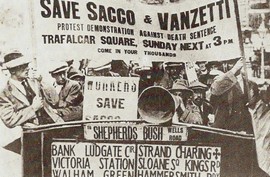 "Save Sacco and Vanzetti"