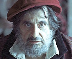 Shylock, interpretato da Al Pacino