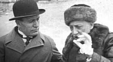 D'Annunzio con Mussolini