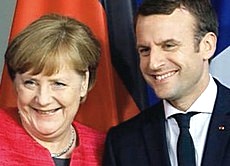 Macron e la Merkel