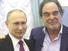 Putin con Oliver Stone