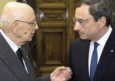 Napolitano e Draghi