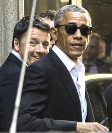 Renzi con Obama