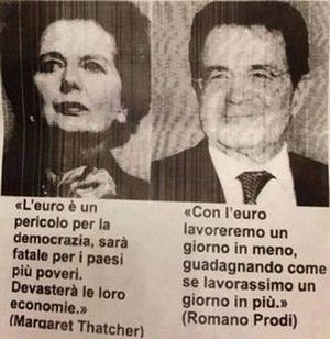 Thatcher e Prodi