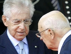 Monti e Napolitano