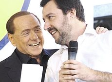 Berlusconi e Salvini