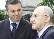 Franco Alfieri con De Luca