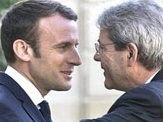 Macron e Gentiloni