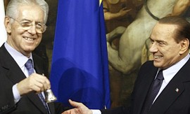 Monti e Berlusconi