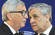 Juncker e Tajani