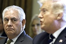 Tillerson e Trump