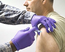Vaccini somministrati ai militari