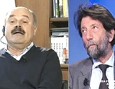 Farinetti e Cacciari dalla Gruber