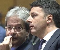 Gentiloni e Renzi