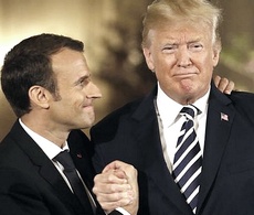 Macron e Trump