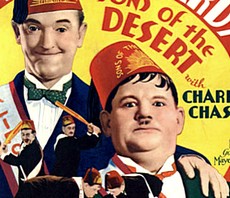 I massoni Stan Laurel e Oliver Hardy