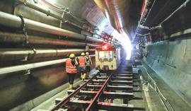 Il cantiere del mini-tunnel esplorativo di Chiomonte