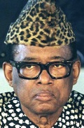 Mobutu Sese Seko, presidente-dittatore dell'allora Zaire