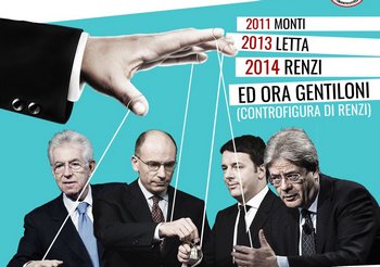 Monti, Letta, Renzi e Gentiloni