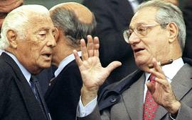 Romiti con Gianni Agnelli