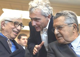 Tito Boeri tra Franco Debenedetti e Carlo De Benedetti