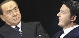 Berlusconi e Renzi