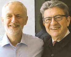 Corbyn e Mélenchon