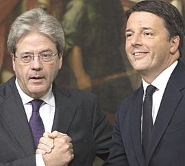 Gentiloni e Renzi