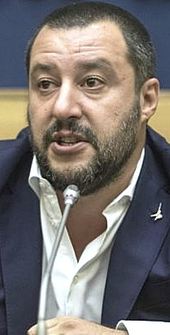 Il leader leghista Matteo Salvini