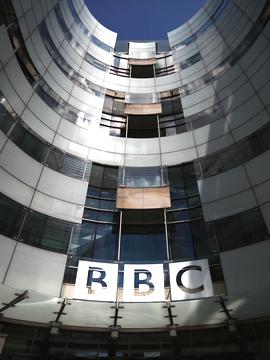 La sede centrale della Bbc